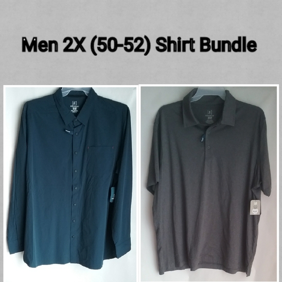 NWT Men 2X Shirt Bundle - Picture 1 of 7